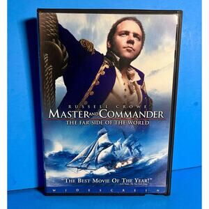 Master and Commander: The Far Side of the World (DVD, Widescreen, Russell Crowe)